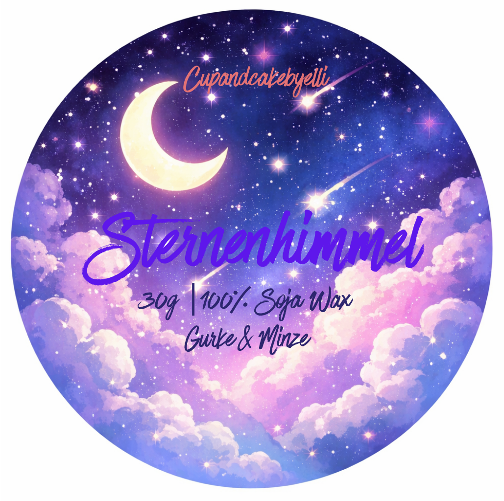 Sternenhimmel – Gurke & Minze Wax Melts aus Sojawachs