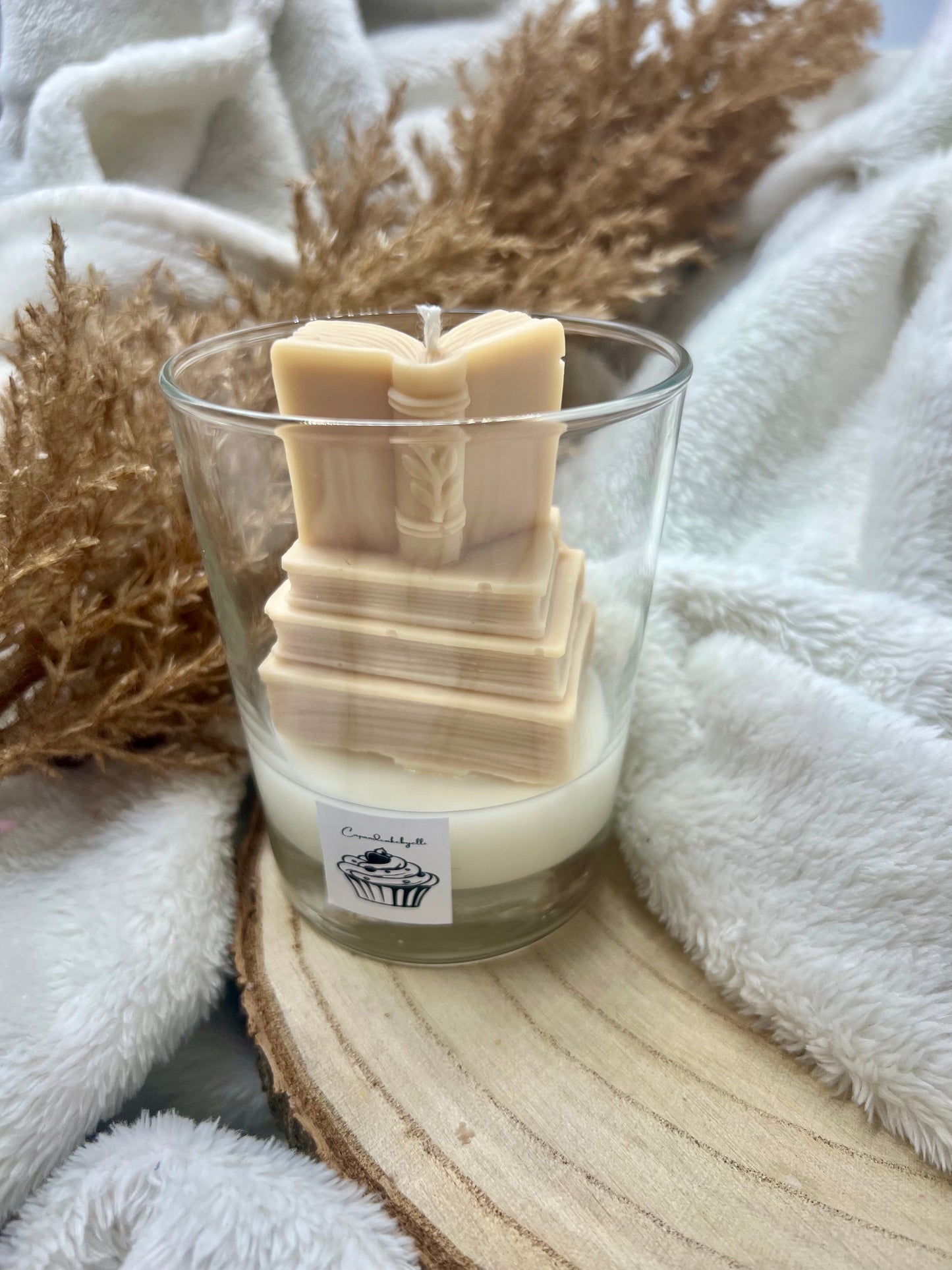 Buchkerze ohne Zitat