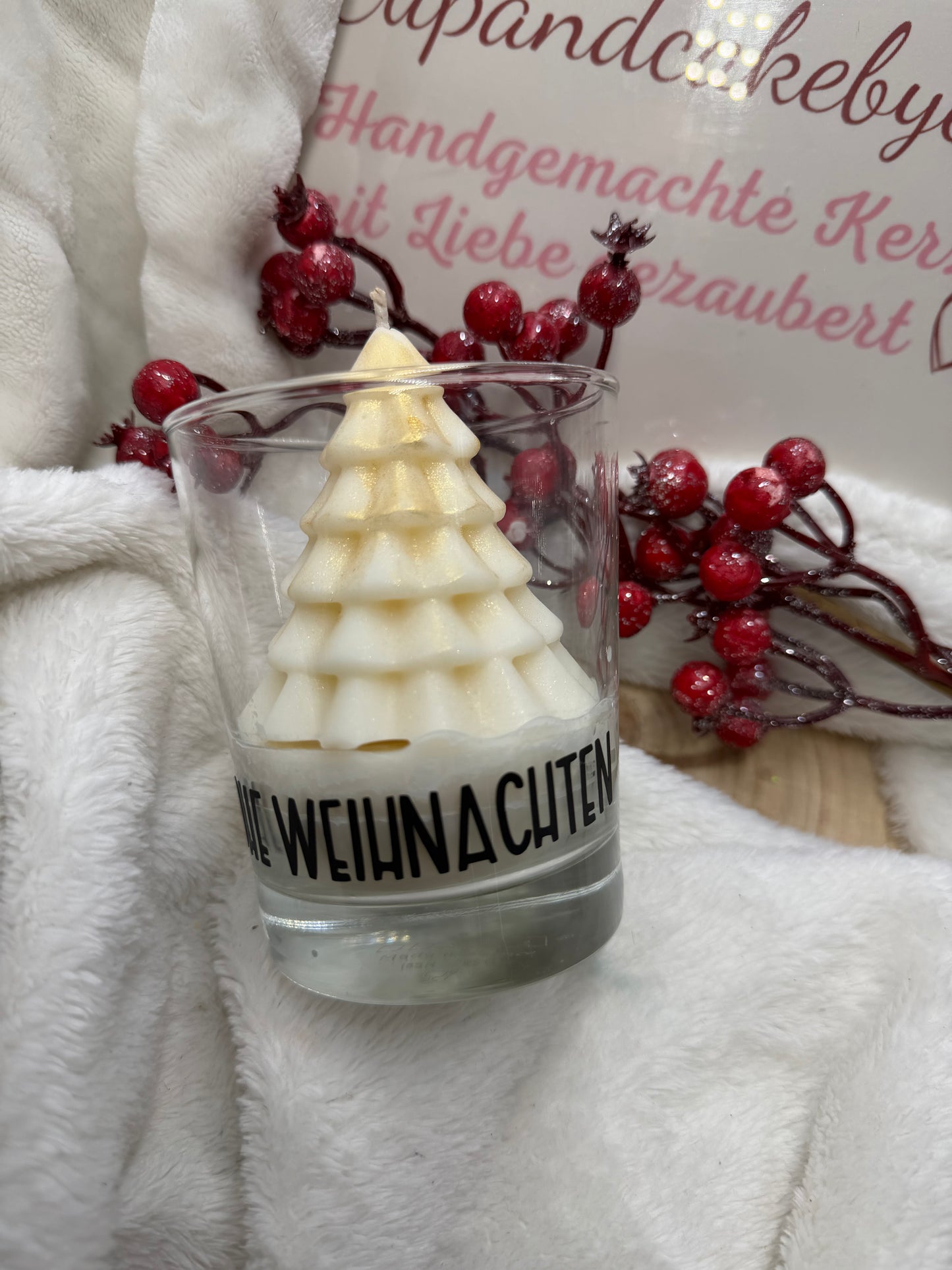 Frohe Weihnachten weiß