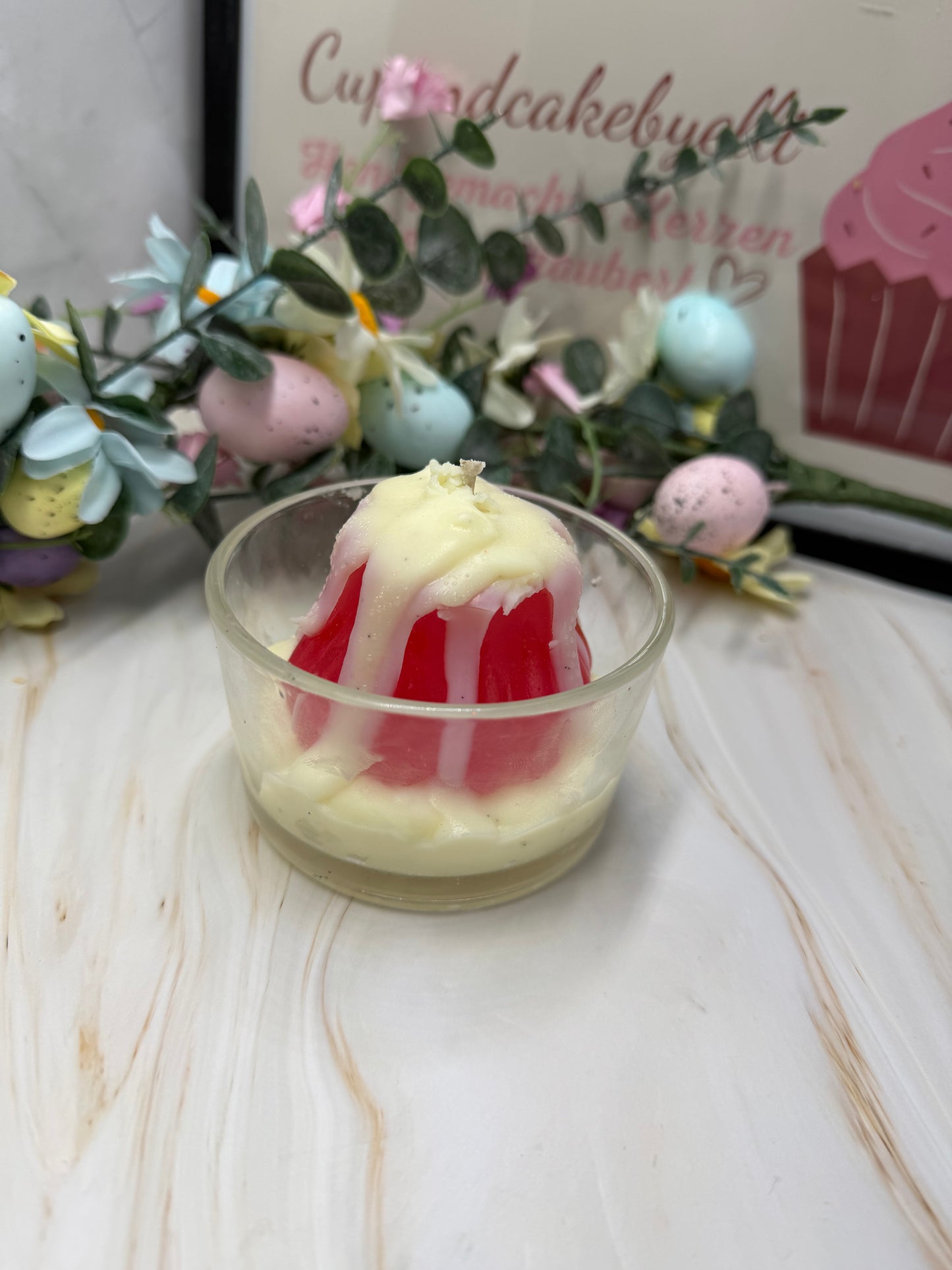 Pudding Kerze