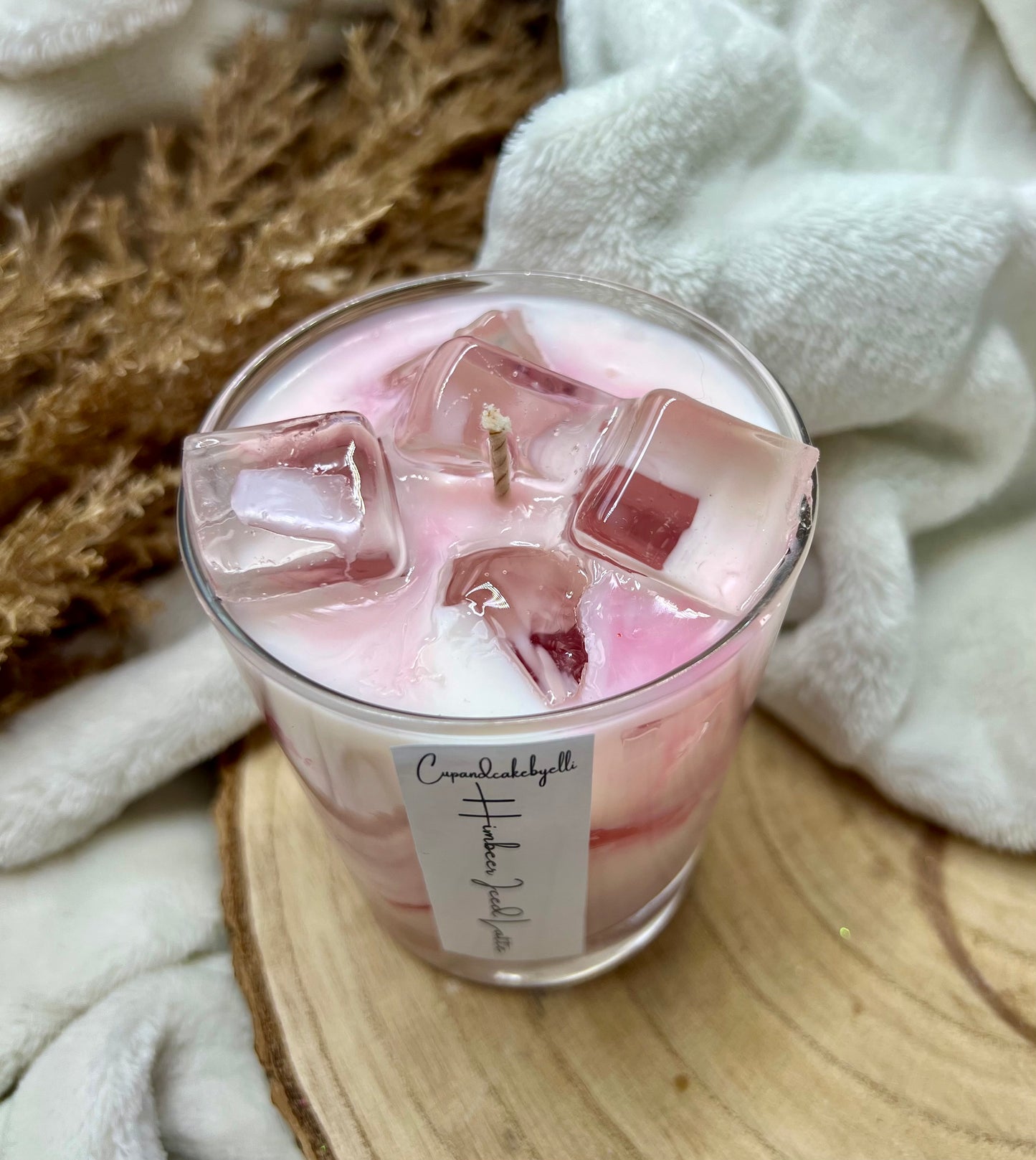 Himbeer Iced Latte