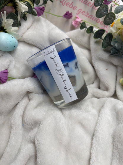 Iced Blueberry Latte