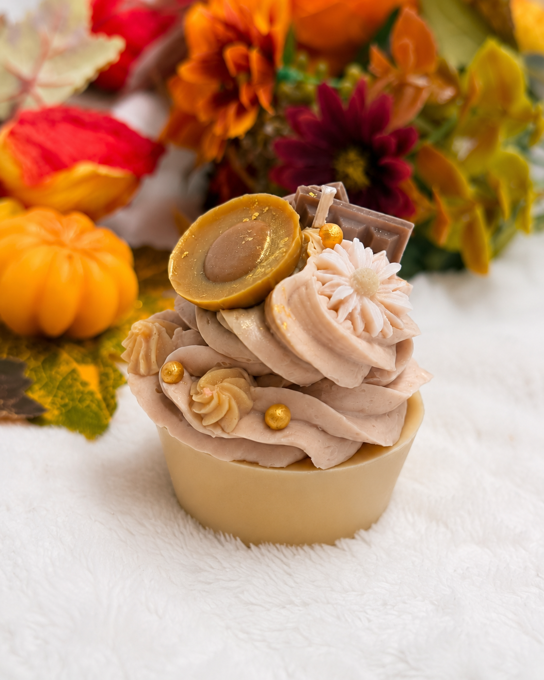 Vanilla Toffee Cupcake – Duftkerze aus Sojawachs
