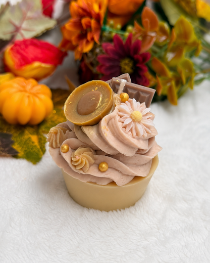 Vanilla Toffee Cupcake – Duftkerze aus Sojawachs