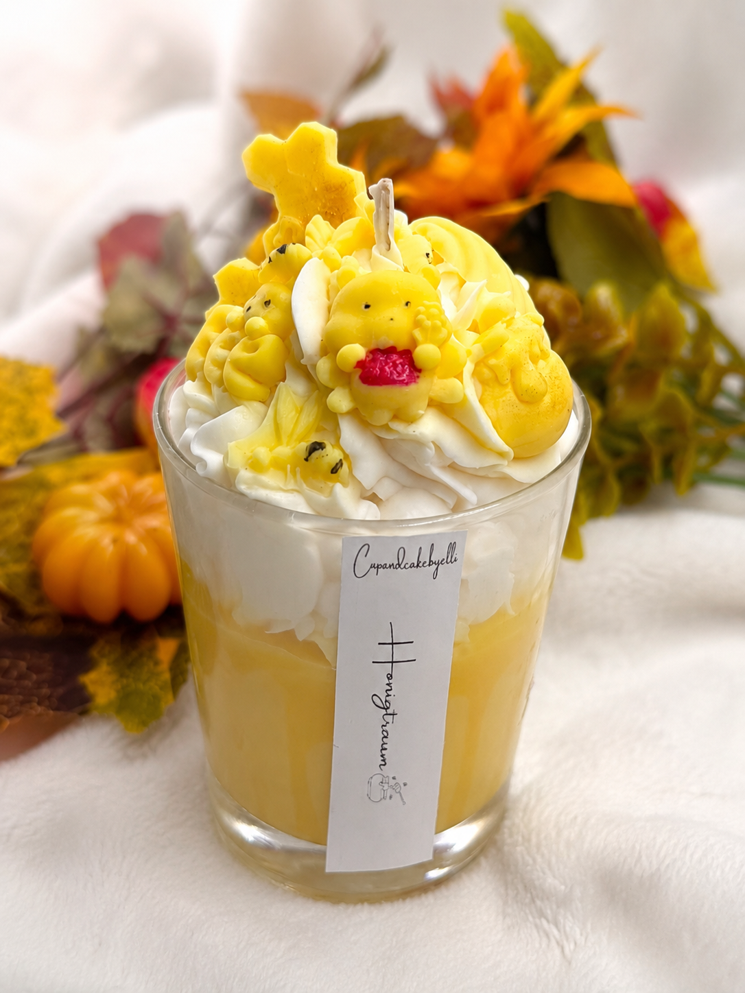 Honigtraum – Honigblüten-Dessertkerze aus Sojawachs | 230 ml