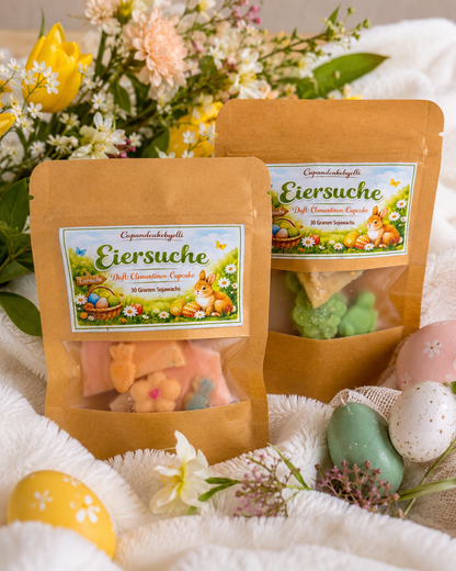Eiersuche – Clementinen-Cupcake Wax Melts aus Sojawachs | 30 g