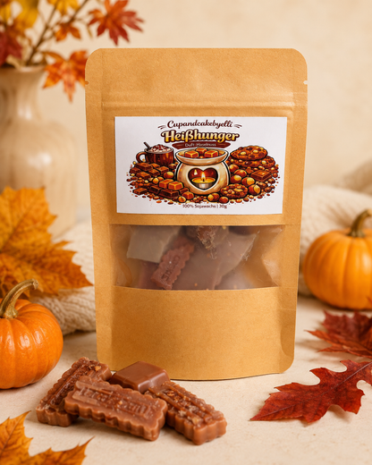 Heißhunger – Haselnuss Wax Melts aus Sojawachs | 30 g
