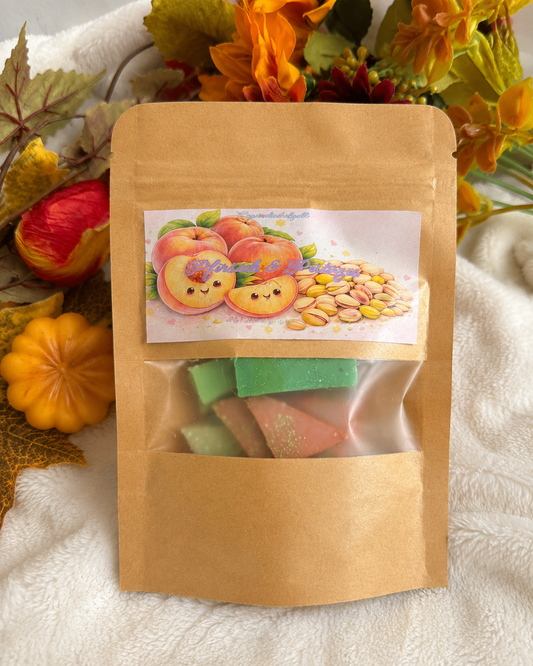 Pfirsich & Pistazie – Wax Melts aus Sojawachs | 30 g