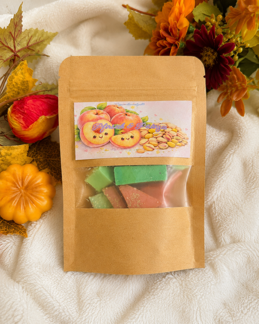 Pfirsich & Pistazie – Wax Melts aus Sojawachs | 30 g