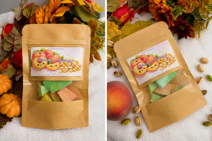 Pfirsich & Pistazie – Wax Melts aus Sojawachs | 30 g