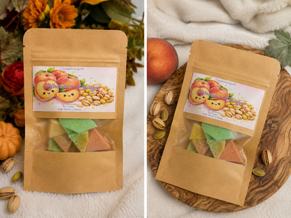 Pfirsich & Pistazie – Wax Melts aus Sojawachs | 30 g