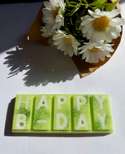 Happy B-Day Personalisiert