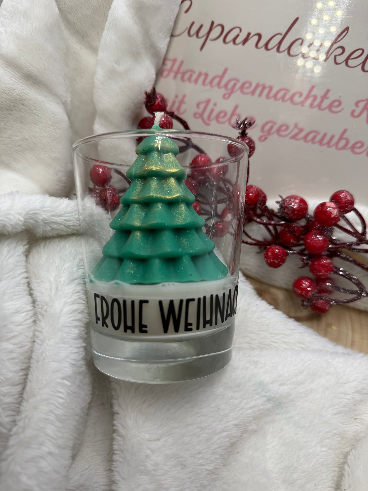 Frohe Weihnachten Grün