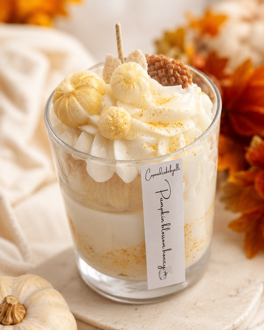Pumpkin Blossom Honey – Herbstliche Dessertkerze aus Sojawachs | 230 ml