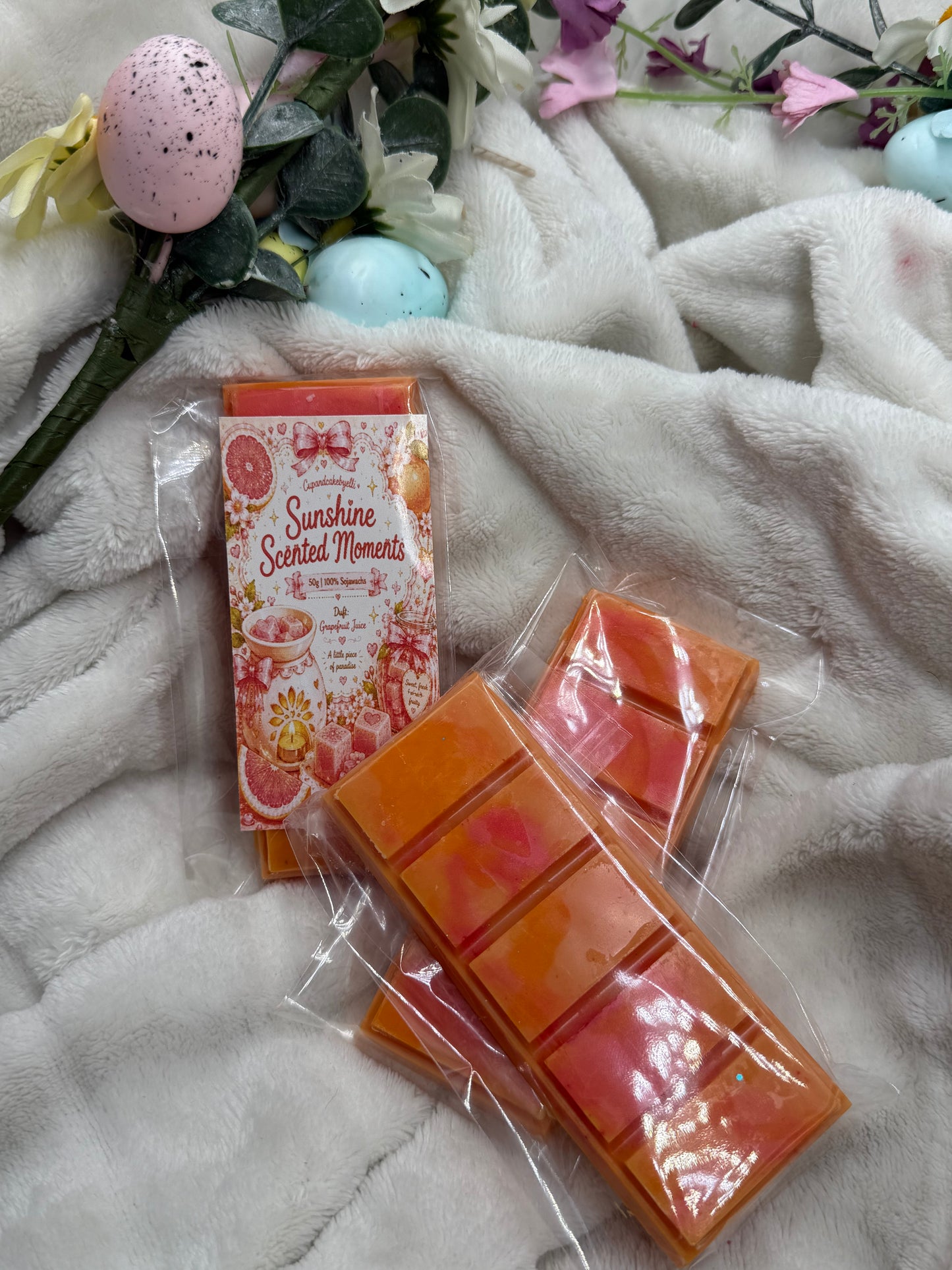 Sunshine Scented Moments – Handgefertigtes Wax Melt aus Sojawachs