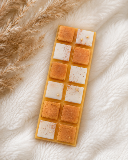 Handgefertigte Herbst Wax Melts mit warmem Kürbis und Hafer Duft von Cupandcakebyelli