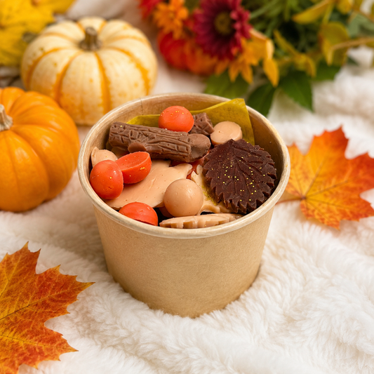 Herbst Zauber Wax Melts aus Sojawachs mit Cedarwood Vanilla Duft 30 g