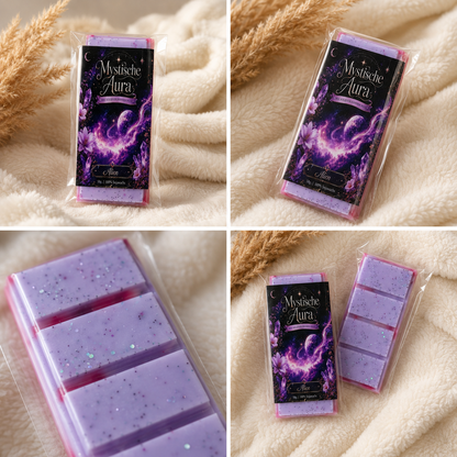 Mystische Aura Alien Wax Melts aus verschiedenen Perspektiven